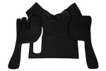 FL13, floor mats - ECO- leather, VOLVO FH 12 FH 16 ( . 2002-2012) - MANUAL 2 black